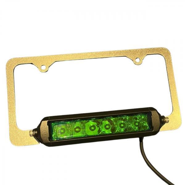 Baja Built - License plate amber bar