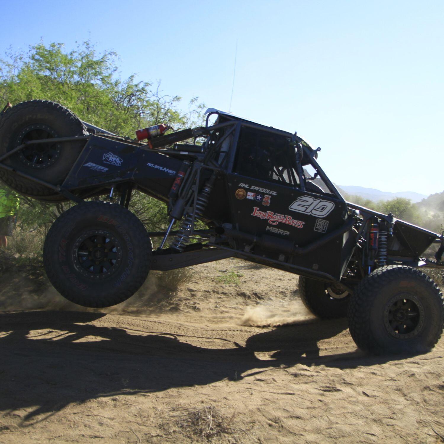 Baja Built Trophy Truck racing in Baja Mexico.