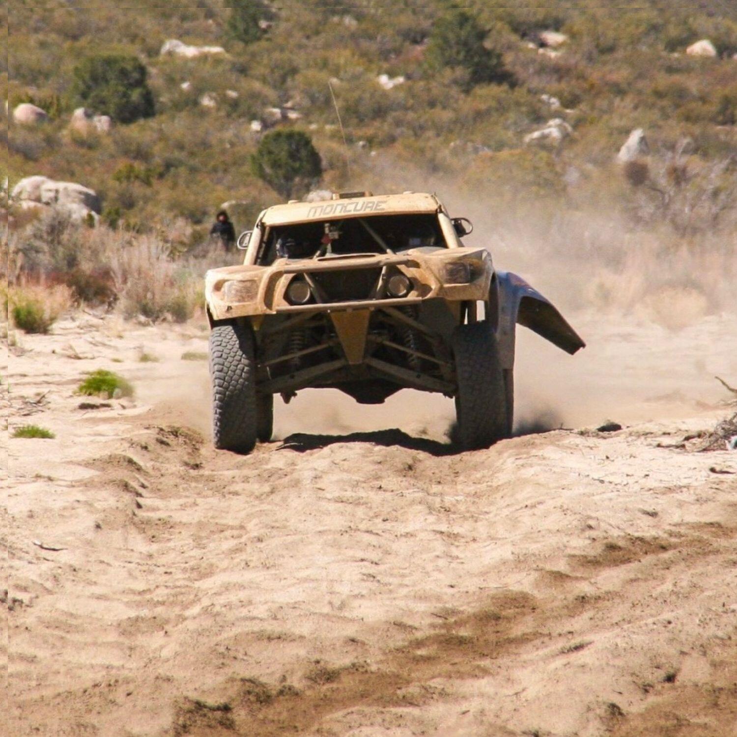Baja Built Trophy Truck racing in Baja Mexico.