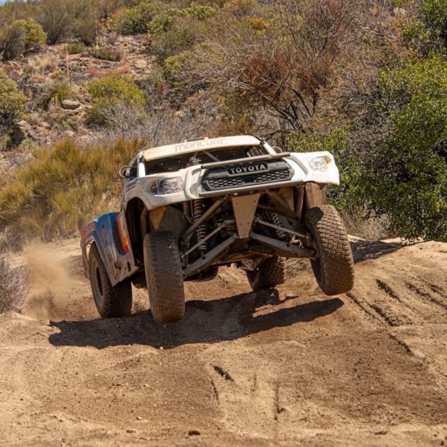Baja Built Trophy Truck racing in Baja Mexico.